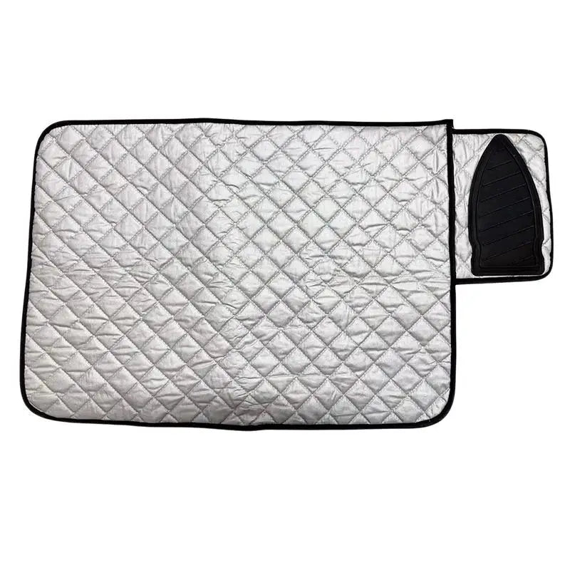 Foldable Ironing Mat Heat Resistant And Steam Proof Perfect For Home Daily Use And Travel Easy To Store Qme 50x83cm