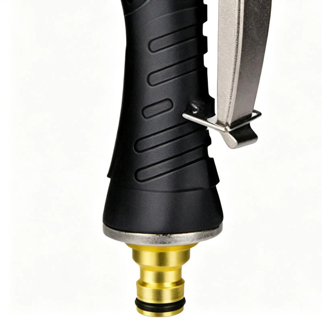 Spray Nozzles Garden Hose Heavy Duty 4 Adjustable Patterns Nozzle Qme