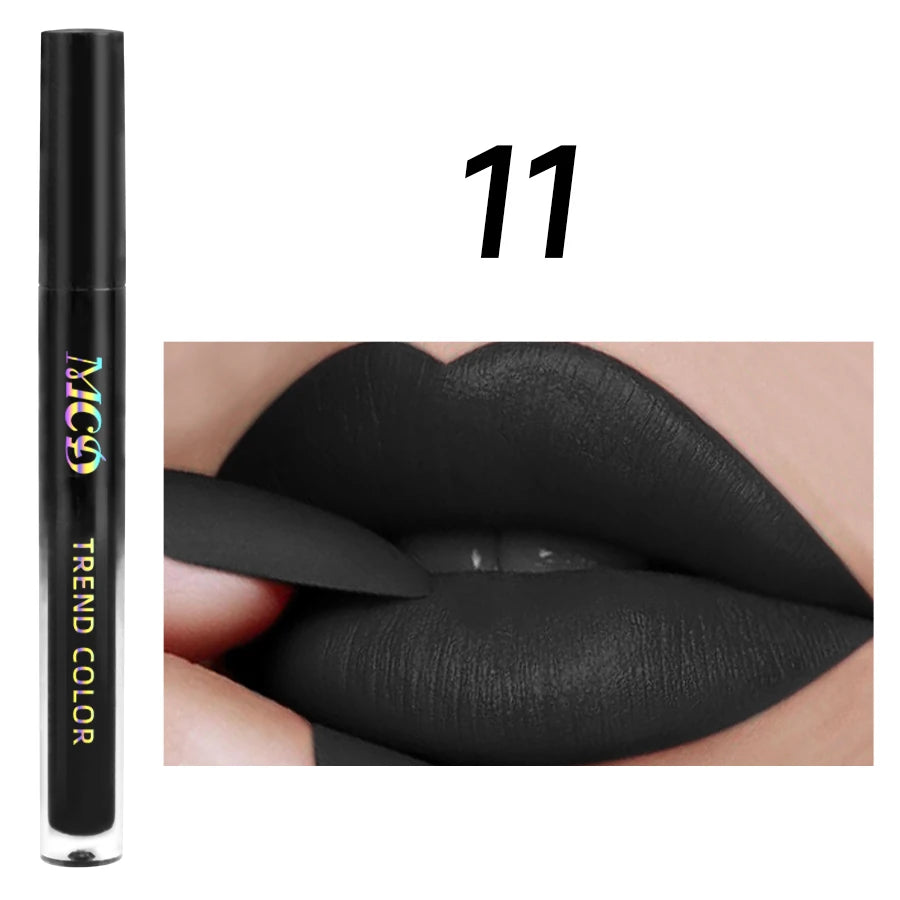 Waterproof Matte Velvet Lip Glaze Moisturizing Gloss Long Lasting Qme