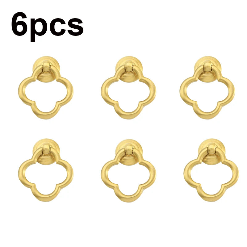 2/4/6 piece vintage modern brushed zinc alloy cabinet knob - elegant metal handles for kitchens, wardrobes and cabinet drawers Qme 6pcs