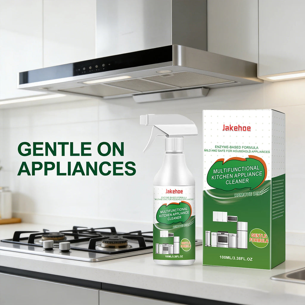 Multi Functional Degreaser Dissolve Stubborn Oil Stain Reduce Odor Restore Gloss Brightening Freshing Kitchen Appliance Cleaner Qme