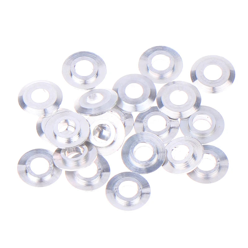 Mini Metal Washer Gasket Shim Spacers 520 Ball Bearing Guide Wheel Qme