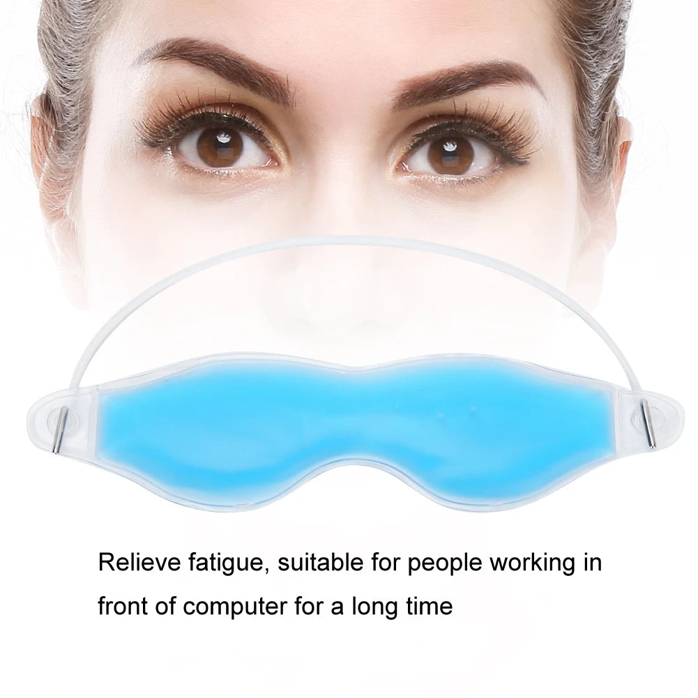 Cold Eye Mask Cold Eye Pack Cooling Eye Mask Reusable Ice Cooling Gel Sleeping Eye Mask Dark Circles Remover Eye Mask Qme