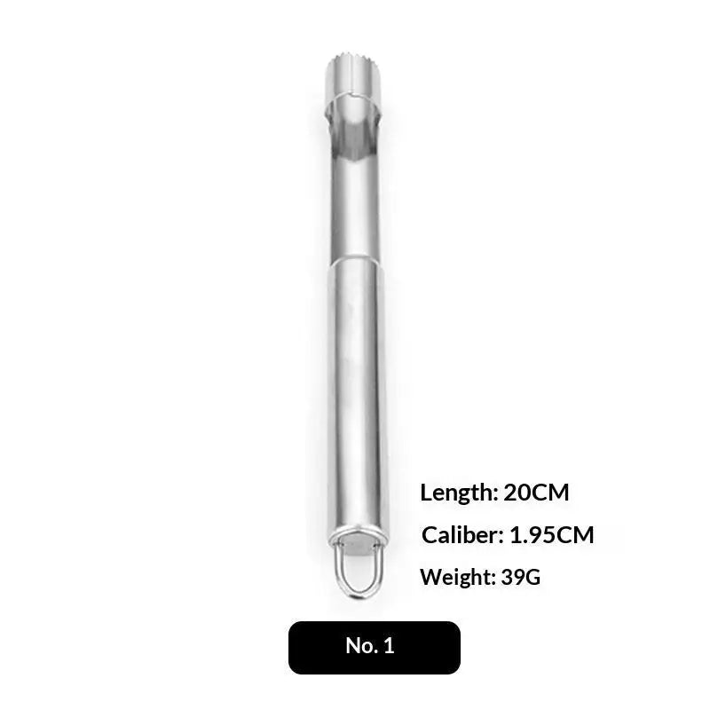 Stainless Steel Fruit Corer Ergonomic Handle Rustproof Design Perfect Qme A
