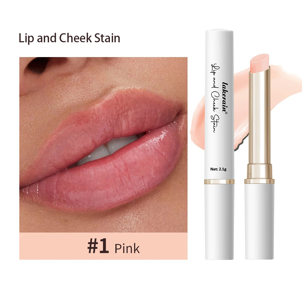 Lipstick Ph Color-changing Lip Cheek Dual-use Moisturizing Hydrating Qme 01 Pink 2.1g Full Size