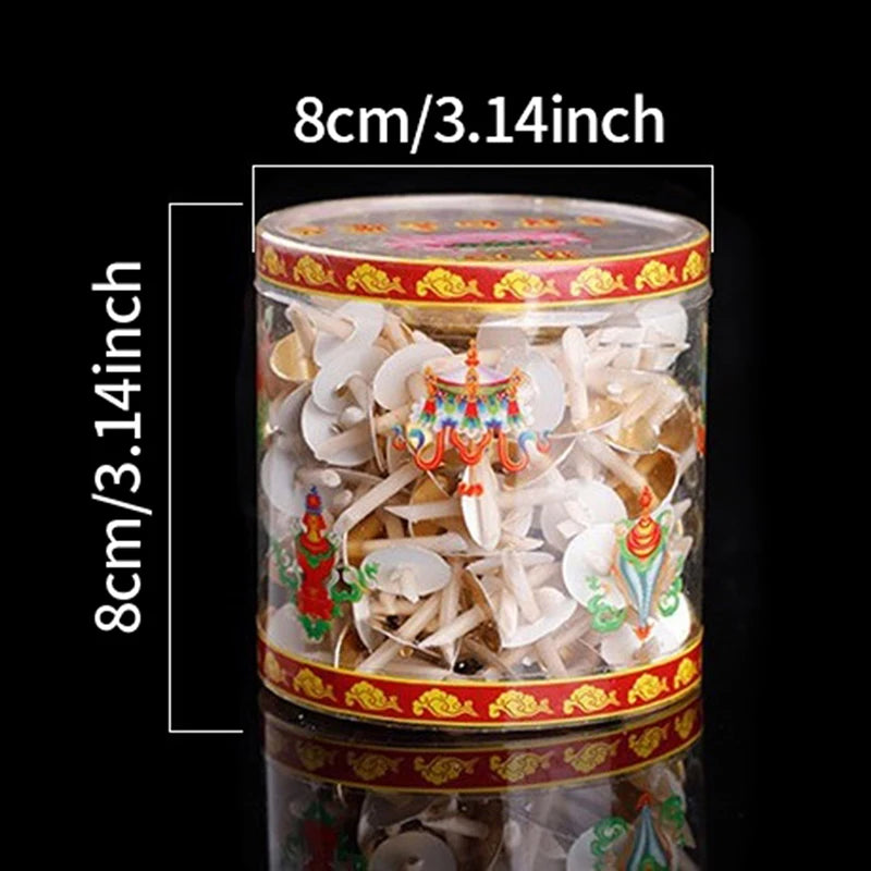 Box Oil Lamp Wick Making Supplies Floating Candle Handmade Holder Qme