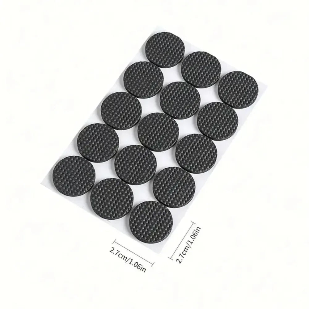 15-45PCS Furniture Leg Pads Tables Chairs Silent Anti Slip Shock-absorbing Pad Self-adhesive Scratch Resistant Furniture Sliders Qme