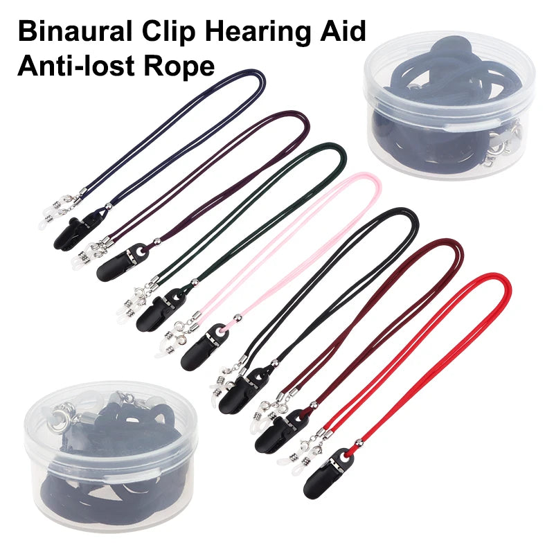 Hearing Aid Anti-lost Lanyard Safety Behind Ear Aids Accessory Qme