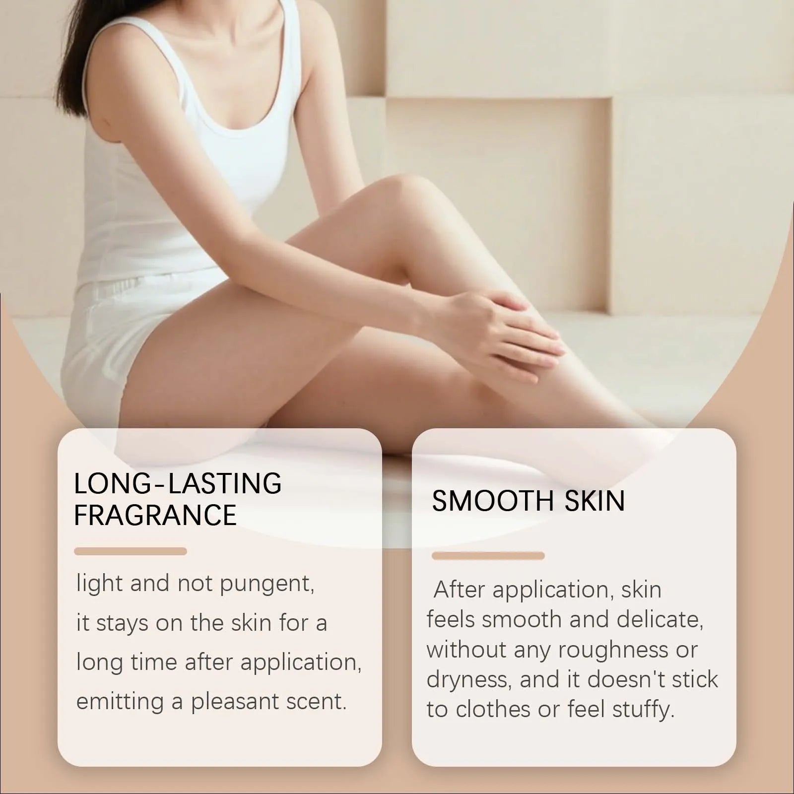 Sugar Cookie Fragrance Body Oil Long-lasting Moisturizing Nourishing Oil for Dry Skin Smooth Skin Daily Hydrating Body Care Qme