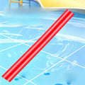 Multicolored Hollow Float Stick Durable Buoyancy Support Accessory Ideal for Daily Swimming Practice Pool and Beach Water Games Qme Red 1pcs