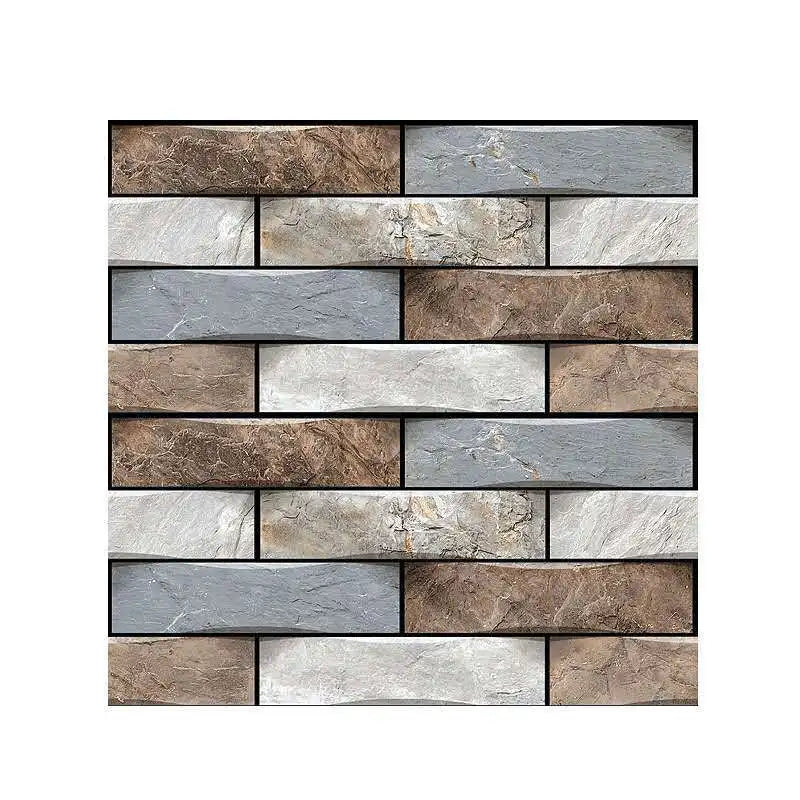 10/20PCS Self-Adhesive Wall Pasted Waterproof Anti-Fouling Beautify Decorative Living Room Tv Background Wall Qme 545 20pcs