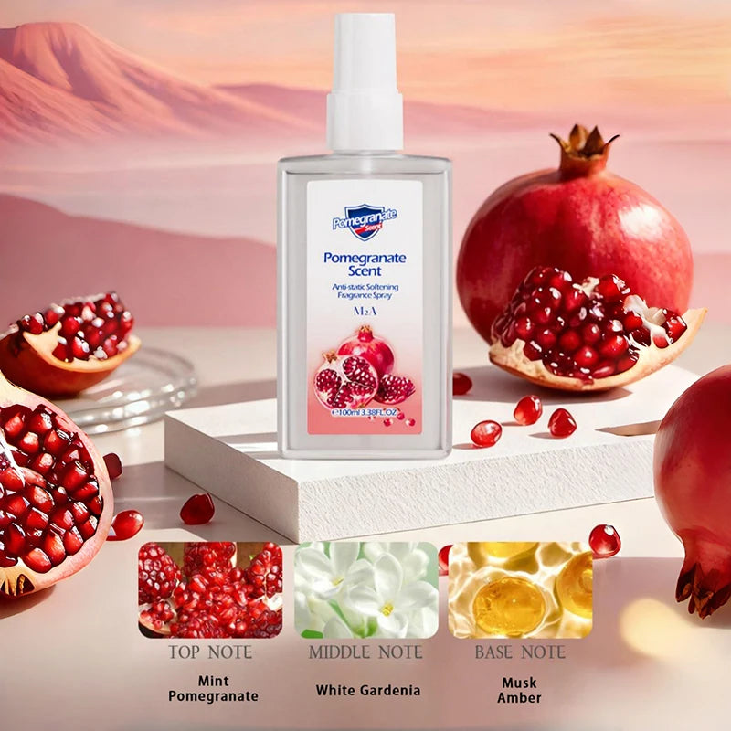 Nature Alcohol-free Eau De Toilette Spray Camellia Pomegranate Pure Qme Pomegranate 100ml