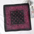 Cotton Cashew Flowers Hip Hop Printed Bandana Men Hijabs Women Qme A-7