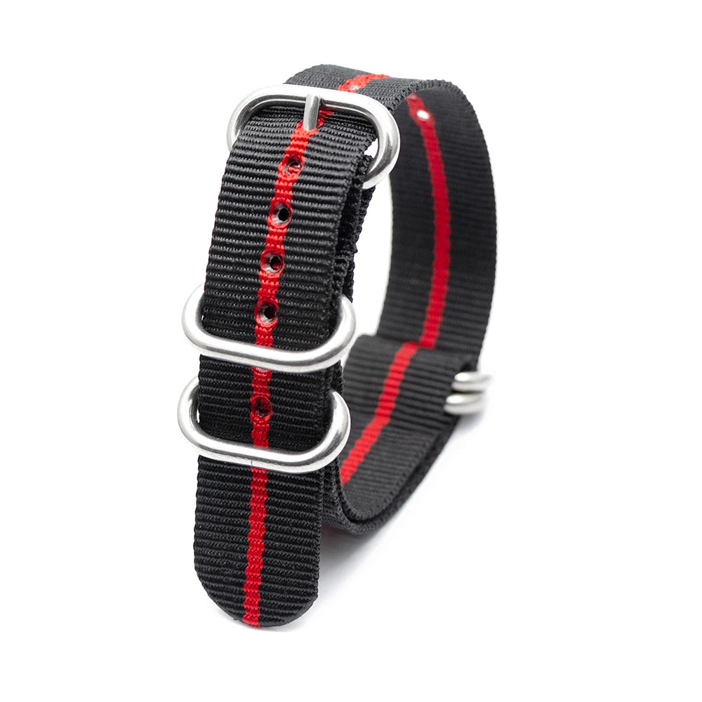 Durable Nylon Watch Strap Army Sport Band 18 20 22 41 Colors