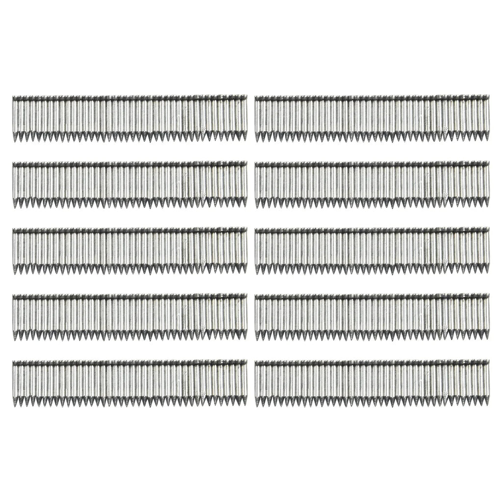 400pcs Pneumatic Steel Nails ST18 Steel Nails Cement Nails 18*6*2mm For ST18 Manual Nailer Woodworking Furniture Repairing Tool Qme