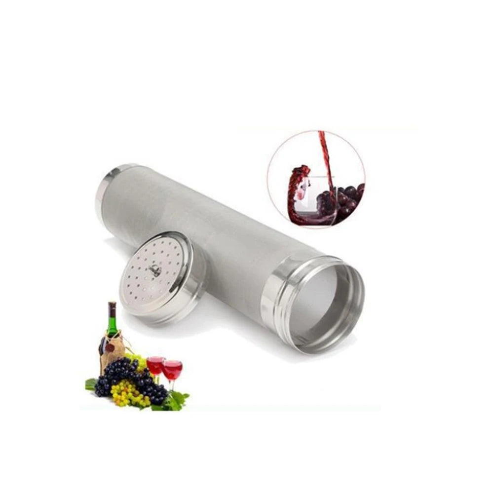 1Pc Stainless Steel 300 Micrometer Mesh Hop Beer Filter Homebrew Hop Beer Kettle Brew Filter Kitchen Tools Wine Making Qme
