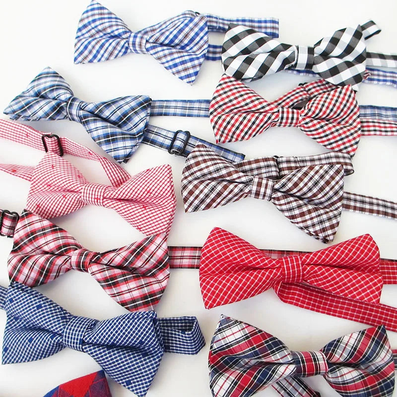 Children Bow Tie Baby Boy Kid Clothing Accessories Solid Gentleman Qme