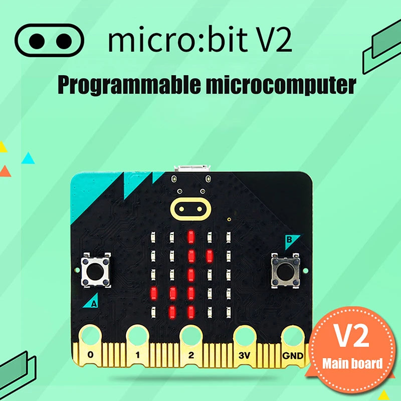 Interactive Micro Bit V2 Go Edition BBC Microbit 0 Board Hands-on Qme