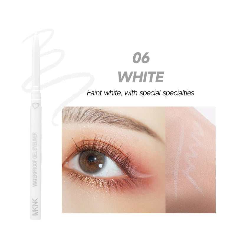 Waterproof Matte Eyeliner Pen Quick Dry Long-lasting Smooth Qme 06