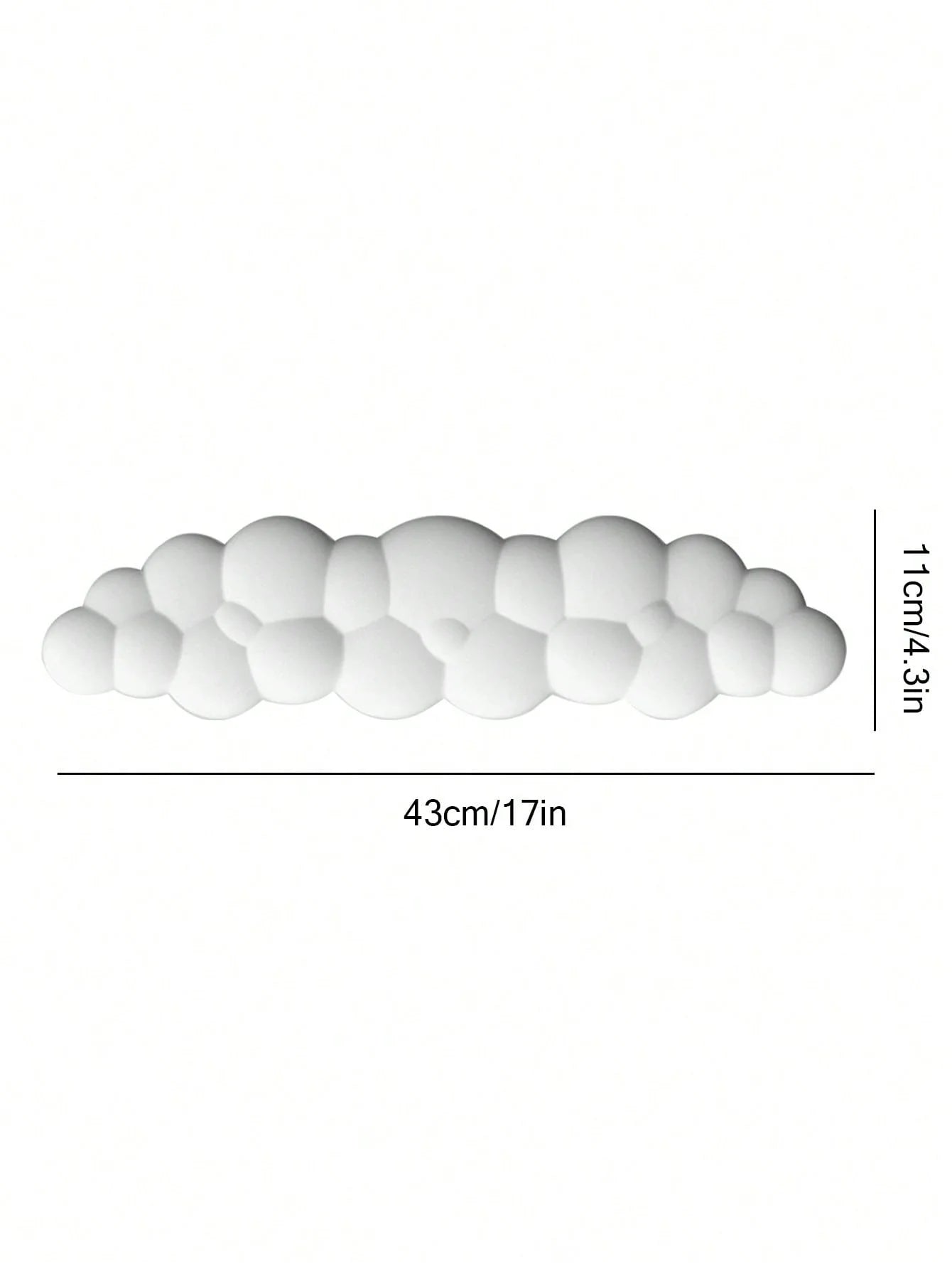 Cloud Wrist Rest Keyboard Hand Soft Comfortable Silicone Non-slip Qme