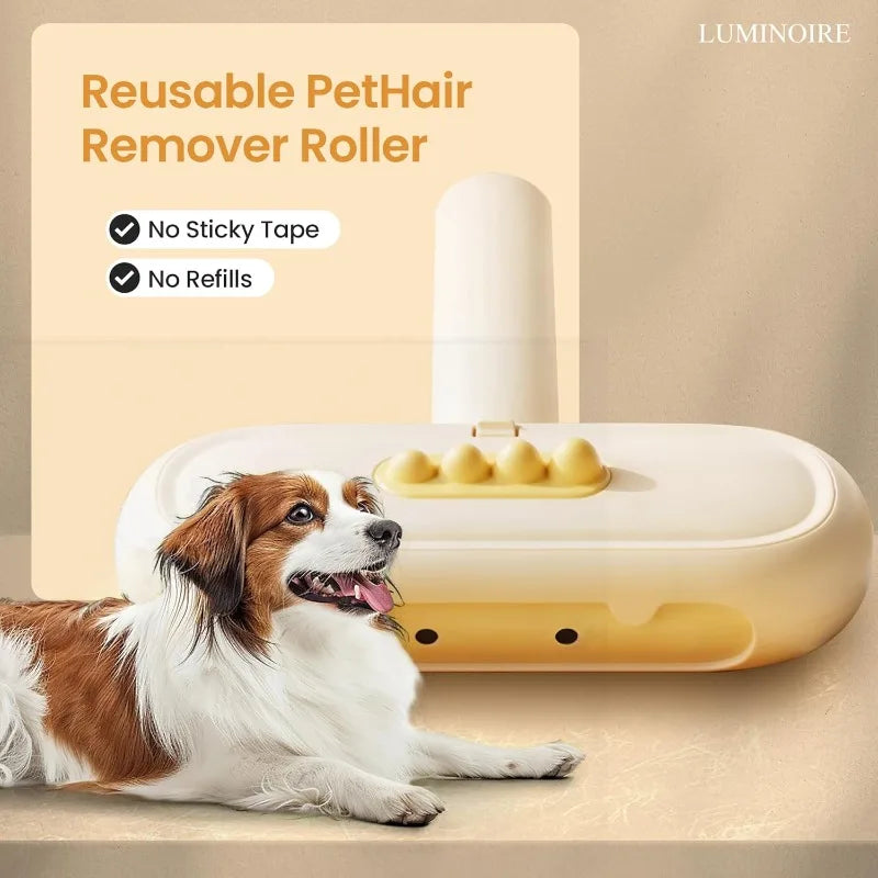 Pet hair remover - reusable and easy to clean pet hair remover suitable for furniture, sofas, carpets, bedding, and car seats Qme