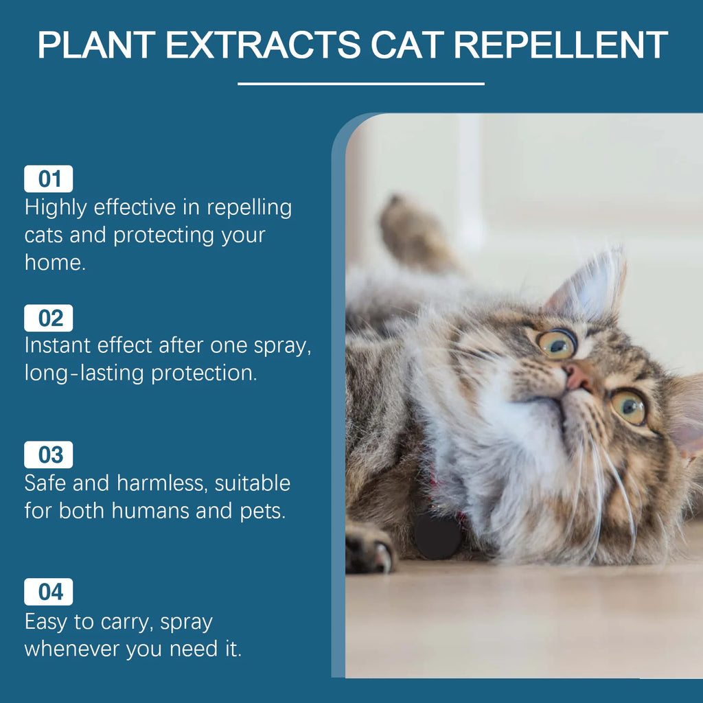 Cat Repellent Spray Anti Scratch Prevent Biting Scratching Stop Sofa Chew Gnaw Corrector Furniture Protect Pet Training Liquid Qme