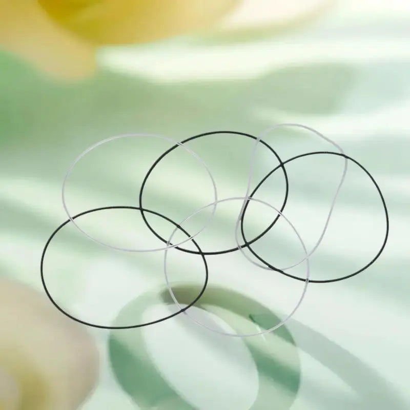 Half-frame Lens Explosion-proof Silicone Coil Rubber Ring Cushion Qme
