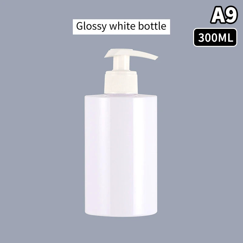 300 Soap Dispenser Bottle Shampoo Shower Gel Refillable Wide Mouth Qme A9