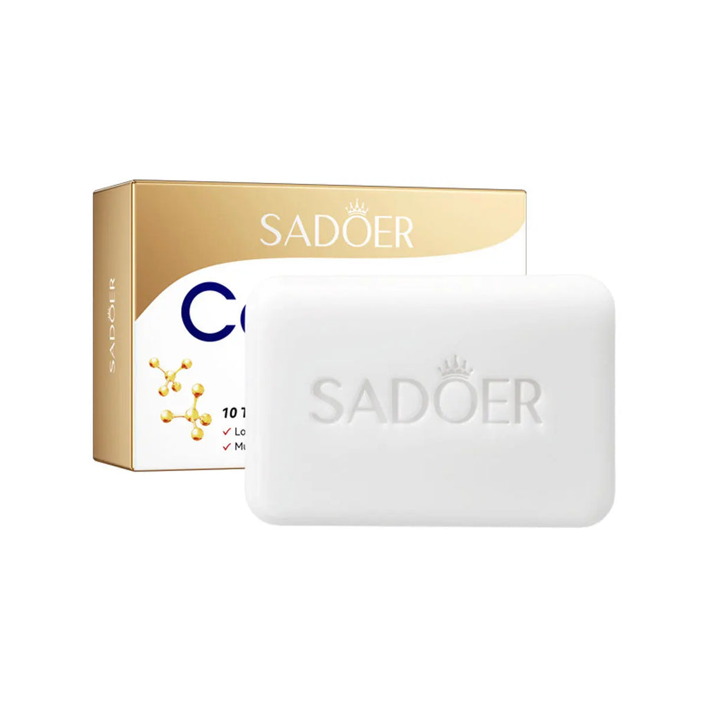 Collagen Gentle Moisturizing Deep Cleansing Face Bath Soap Qme