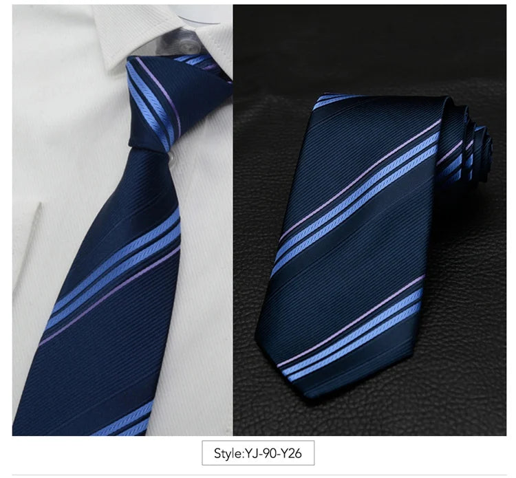 IHGSNMB Men Tie Fashion Classic Business Necktie Mens Casual Ties Qme YJ-90-Y26 China Mainland