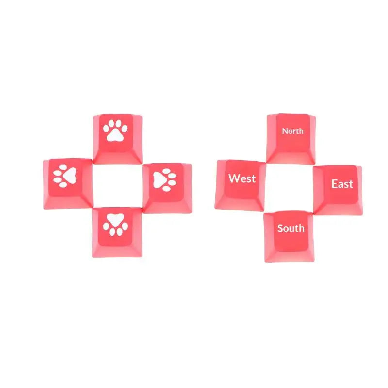 Chinese Culture Translucent Keycaps Mechanical Keyboard ABS Direction Qme 1
