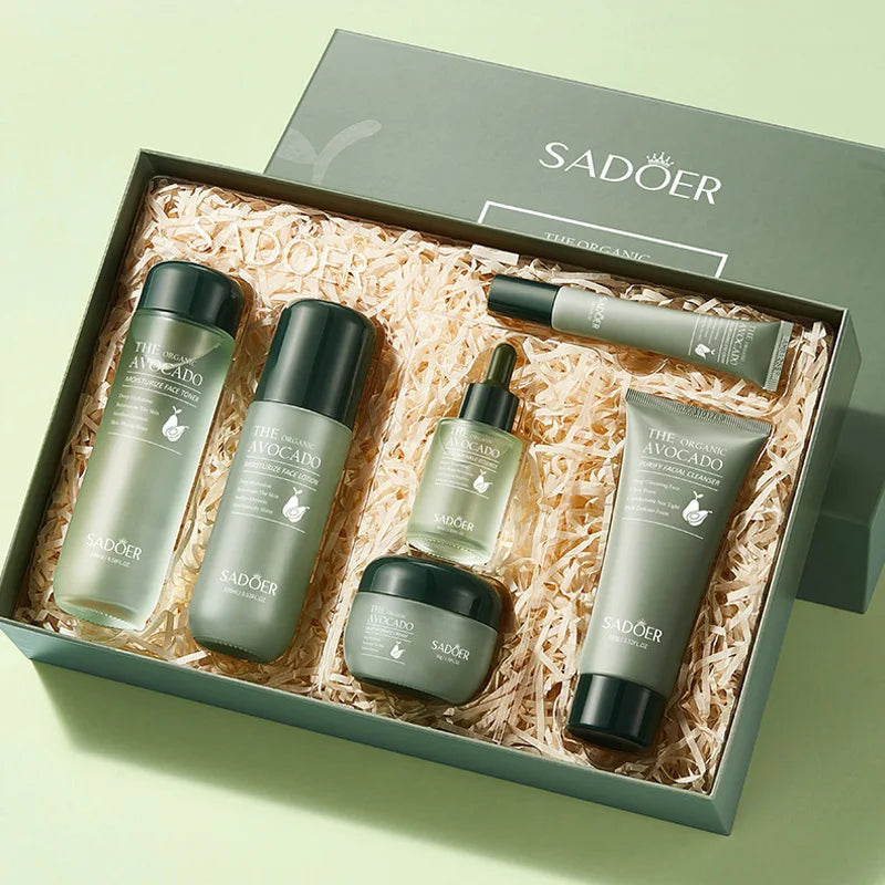 Avocado Skincare 6-Piece Includes Nourishing Moisturizing Eye Cream Qme