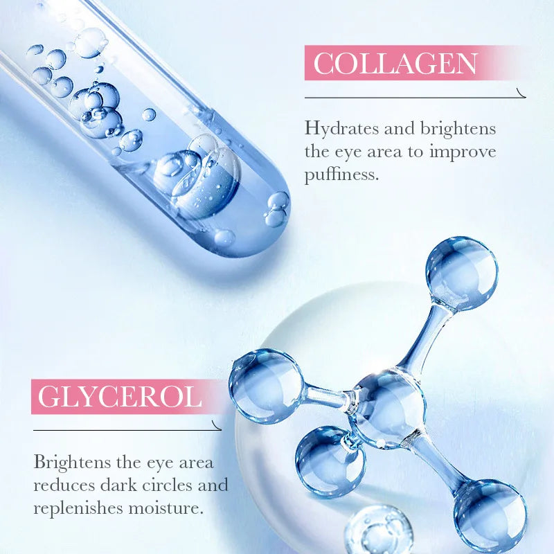 60pcs SADOER Sakura Collagen Eye Mask Anti Dark Circles Eyes Bags Removal Moisturizing Firming Eye Patches Skin Care for Eyes Qme