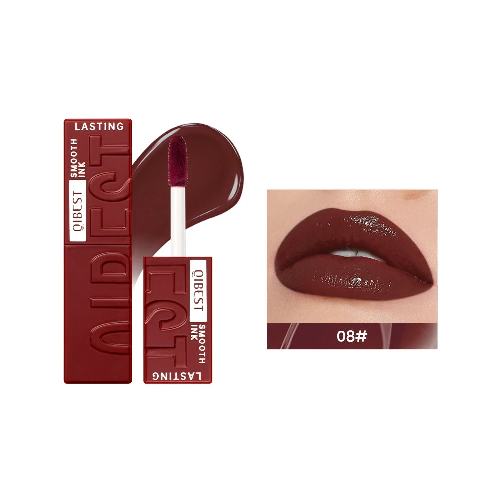 8 Colors Crystal Mirror Watery Lipgloss Waterproof Moisturizing Glossy Lip Glaze Makeup Sexy Red Purple Lip Gloss Tint Cosmetics Qme 08
