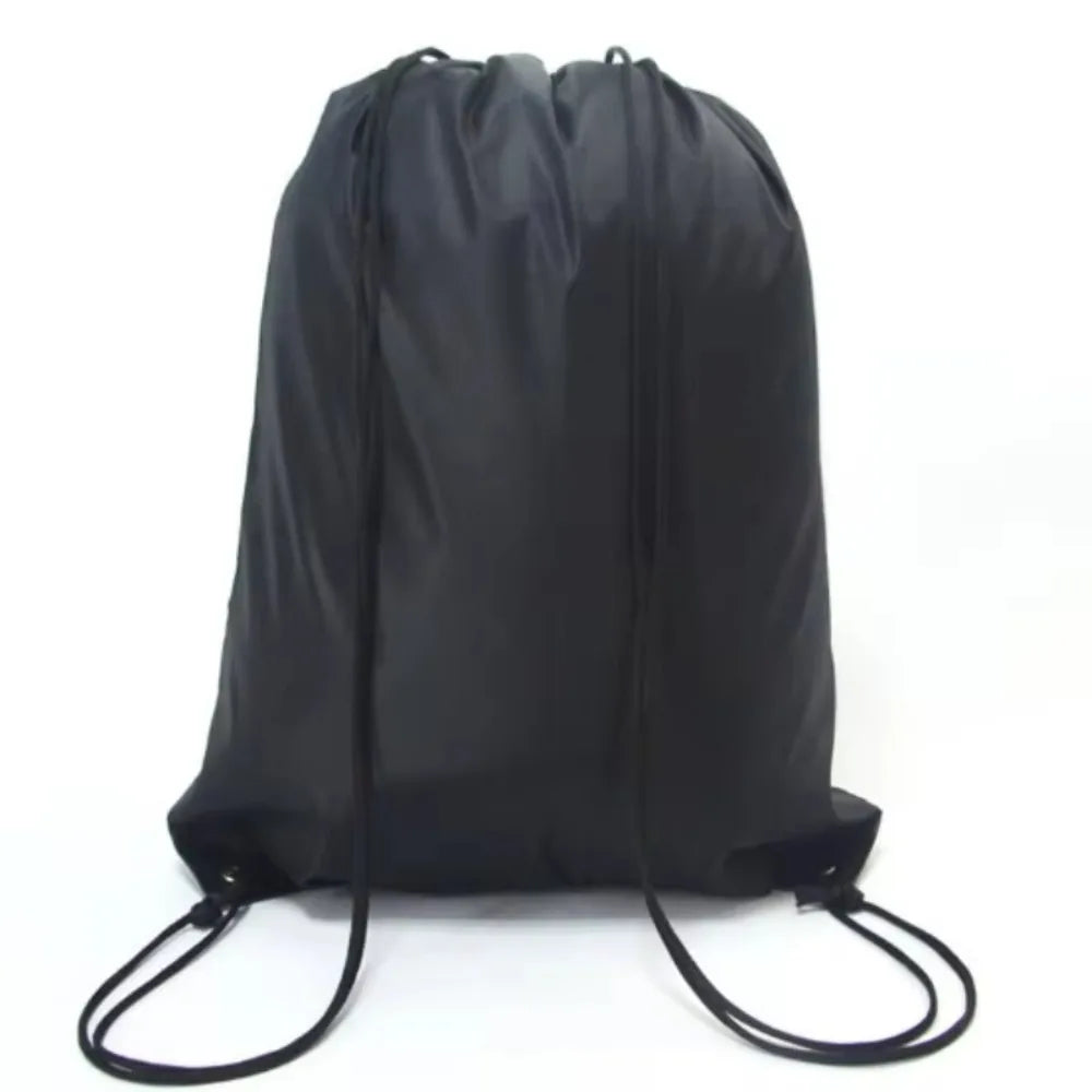 Waterproof Gym Bag Drawstring Sack Fitness Travel Outdoor Backpack Qme