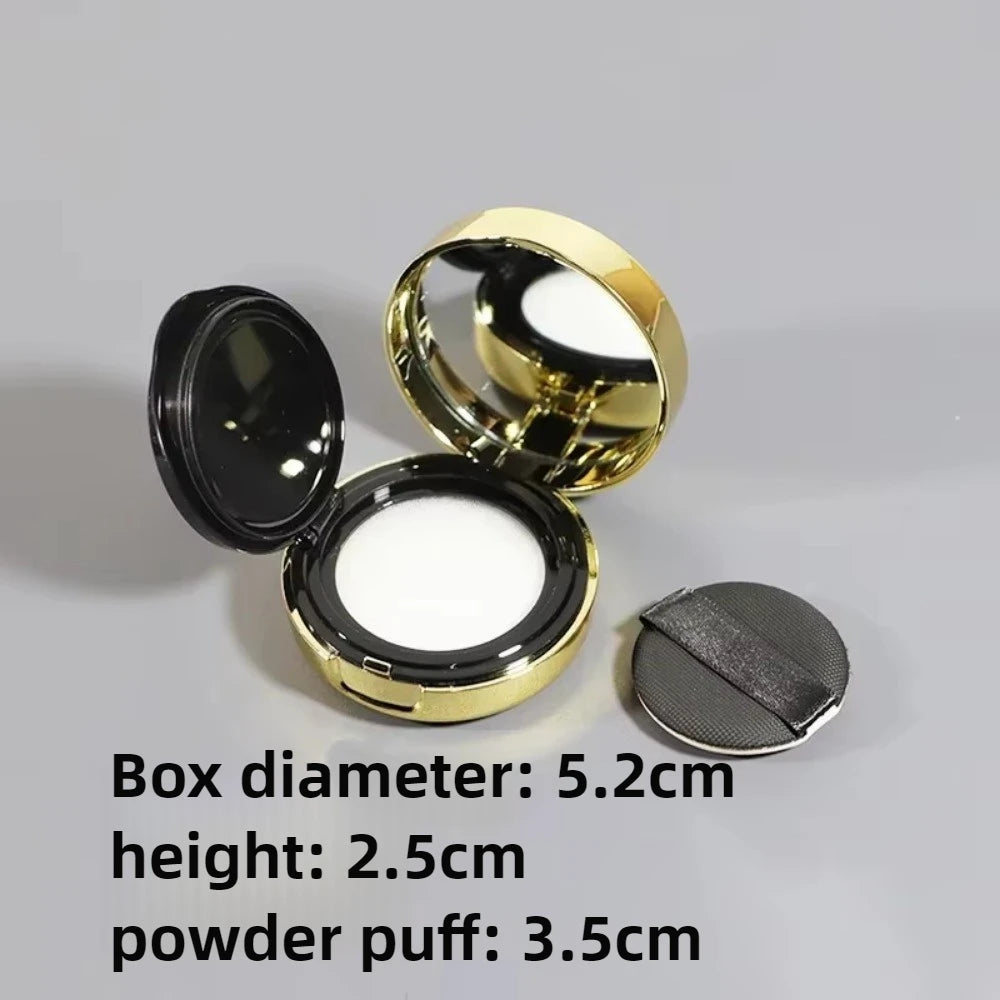 Air Cushion Foundation DIY Box Mini Cute Empty Puff Portable Mirror Qme