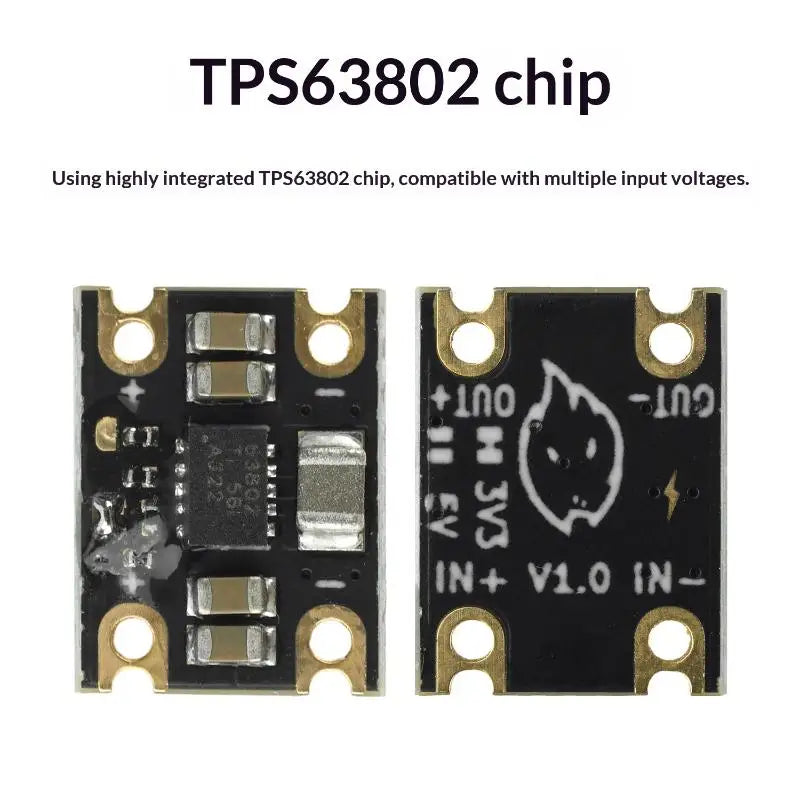 TPS63802 Mini Boost Power Module Lithium Battery Compatible 1 8-5 5V Qme