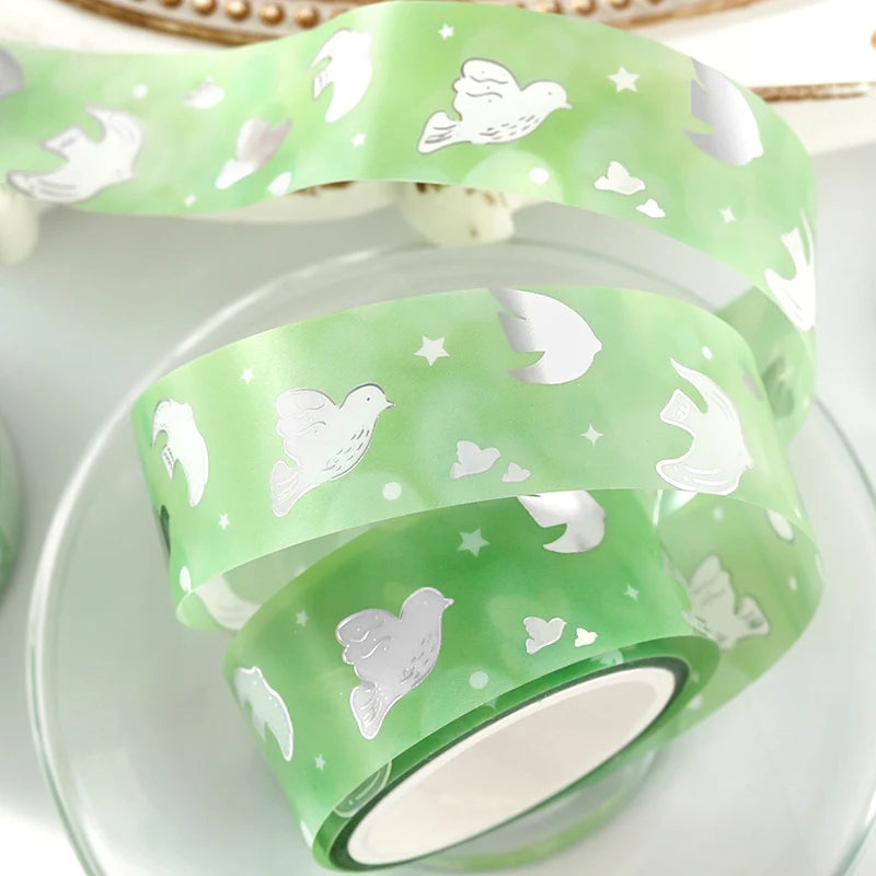 TIANZI 20mm X 3m Griffiths Regular Series Kawaii Ins Cute Dessert Sparkling Sand Washi Tape DIY Scrapbook Aesthetic Masking Tape Qme