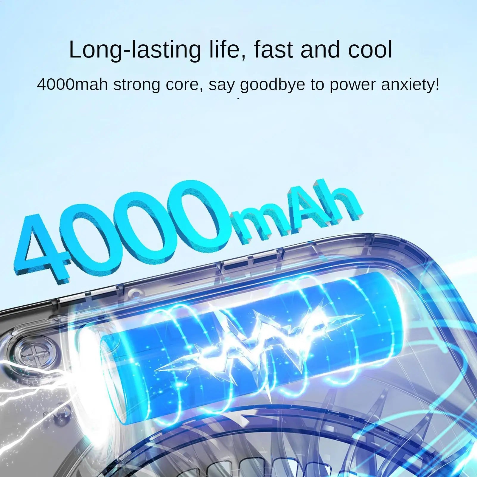 Mist Fan 5-Speed USB Rechargeable Desk Wind Blower 120-Degree Adjustable Angle LED Display Portable Fan Mist For Bedside Dorm Qme