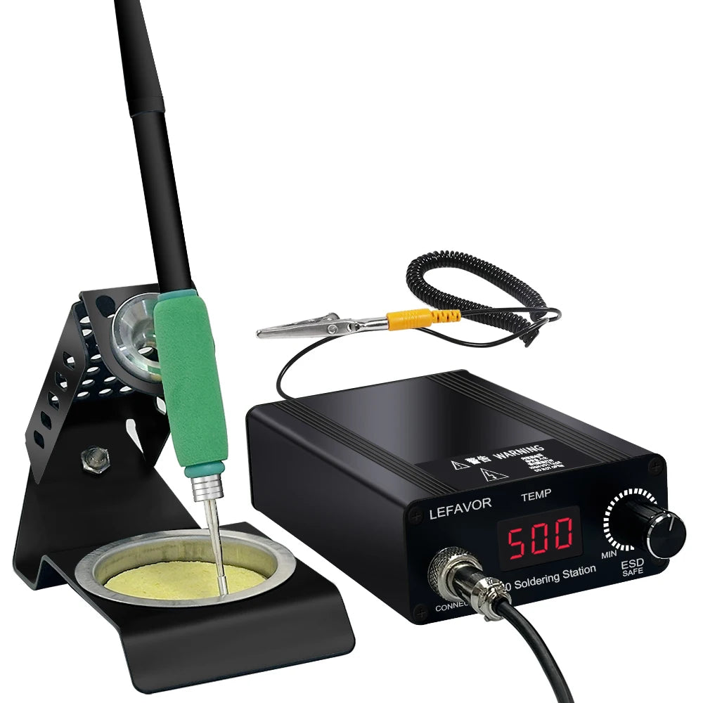 T210 Soldering Station Iron LED Digital Adjustment Auto Sleep 1s-1 5s Qme