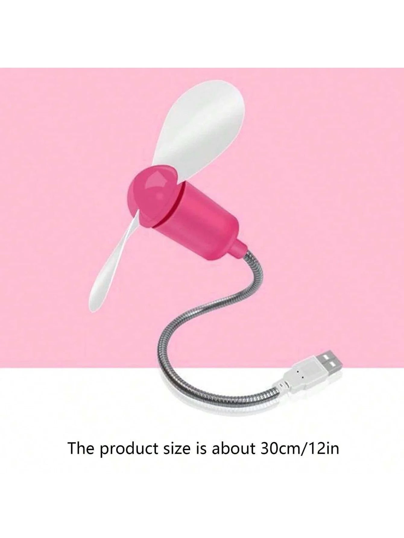 Portable Flexible Silent High-wind USB Mini Fan Notebook Power Bank Qme