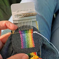 Diy Creative Braiding Patching Machine Hand Knitting Wooden Speed Weve Type Small Loom Tool Stitching And Knitting Loom. Qme 1pc