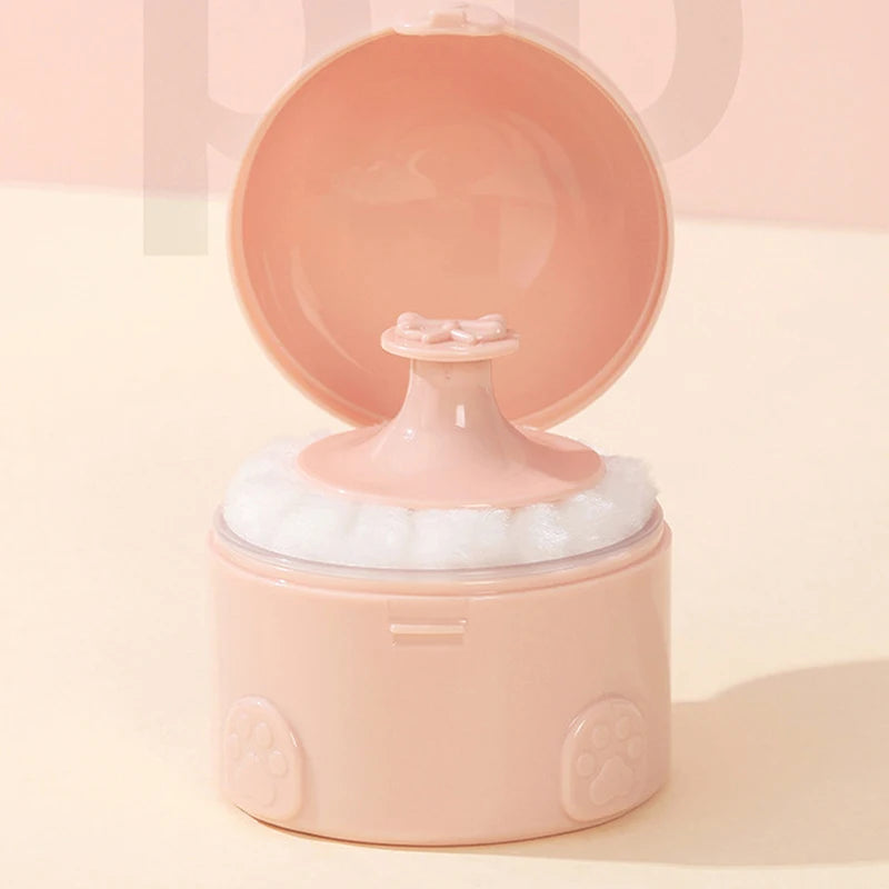 Multifunctional Bear Shape Empty Box Baby Powder Sub-bottling Storage Qme