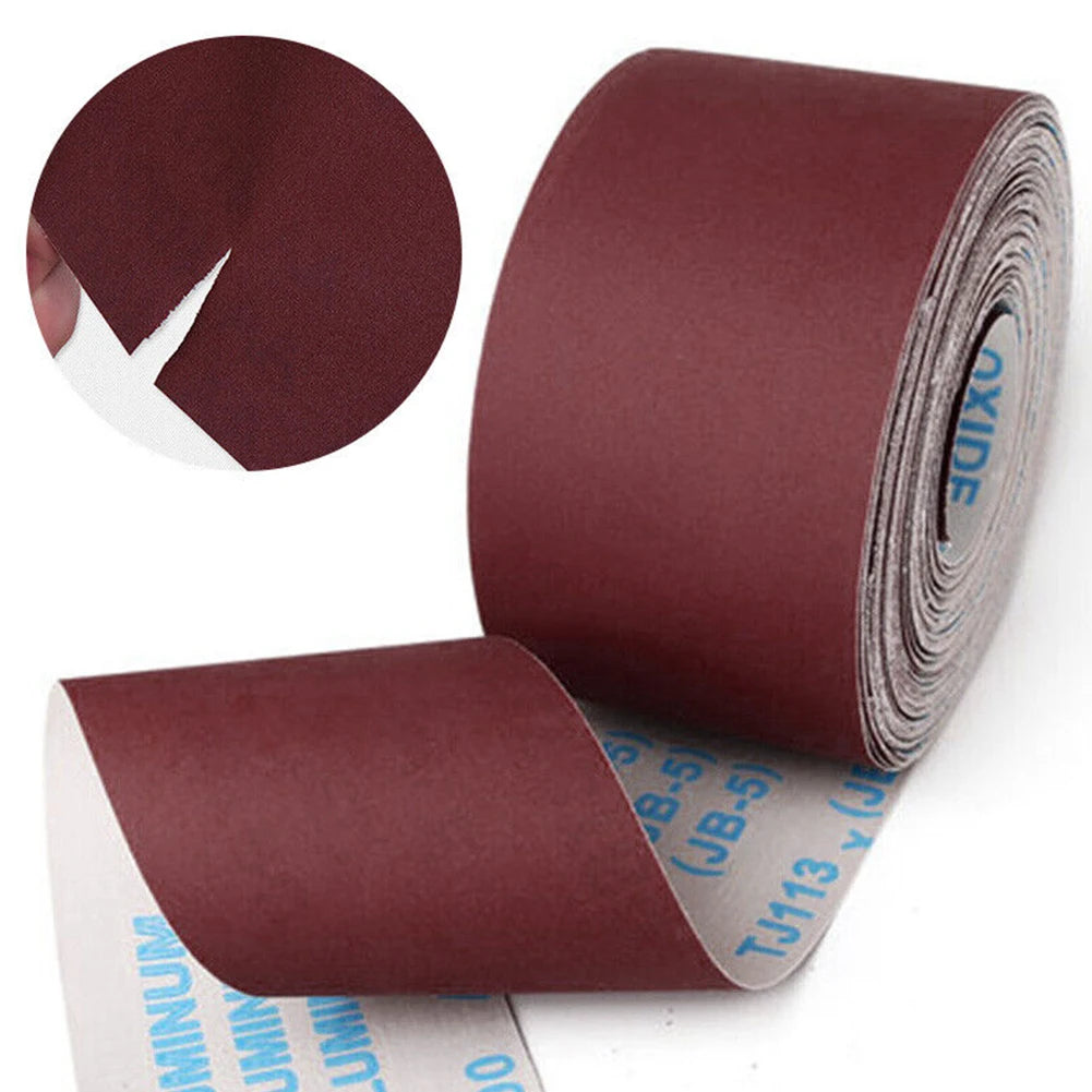 Sandpaper Roll Emery Cloth Sand Paper Sanding Abrasive Sheets 60 80 100 120 150 180 240 320 400 600 800 Grit 1 Meter Length Qme