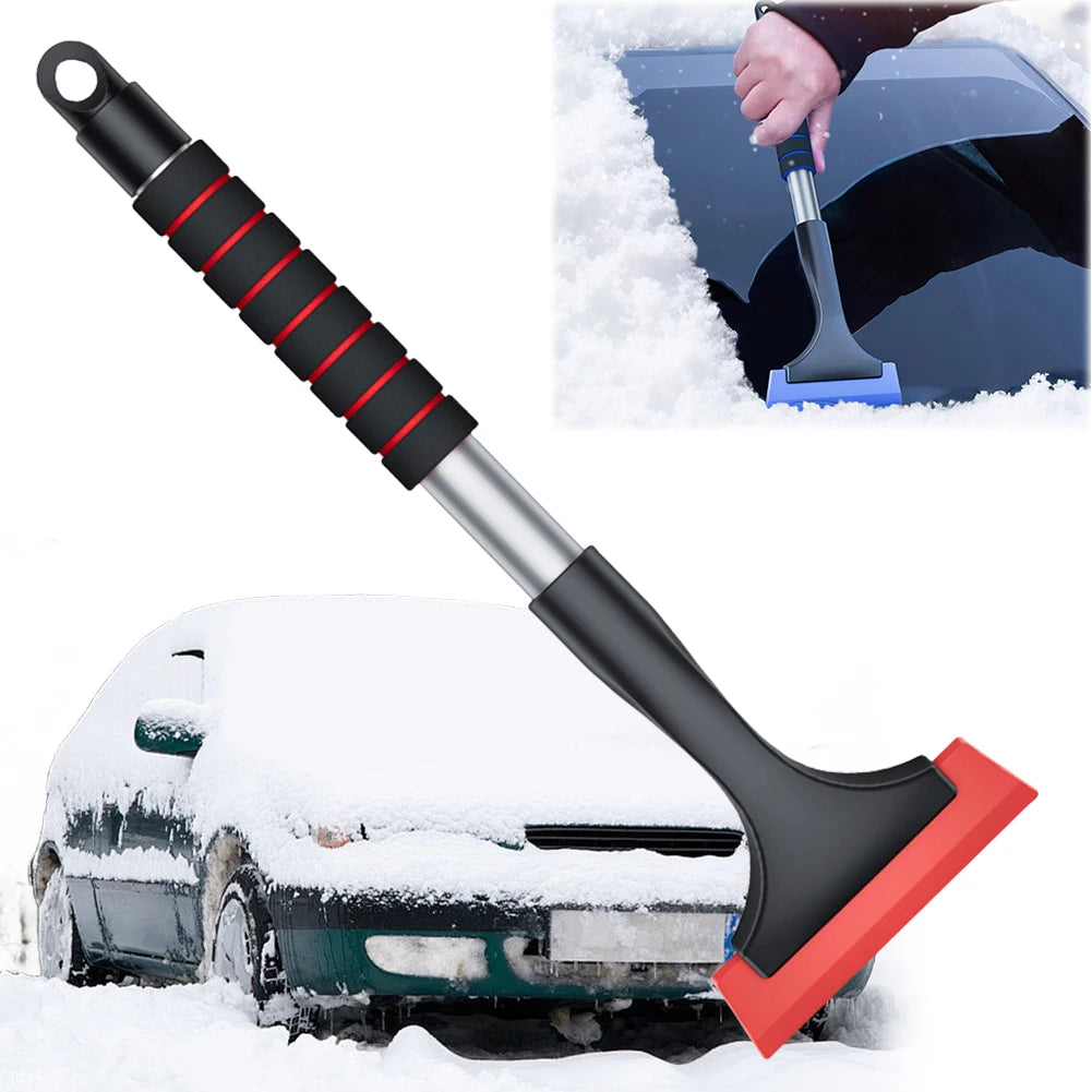 Auto Ice Remover with Sponge Handle Car Defrosting Snow Removal Tool Car Snow Shovel Windscreen Protection Accessories Qme