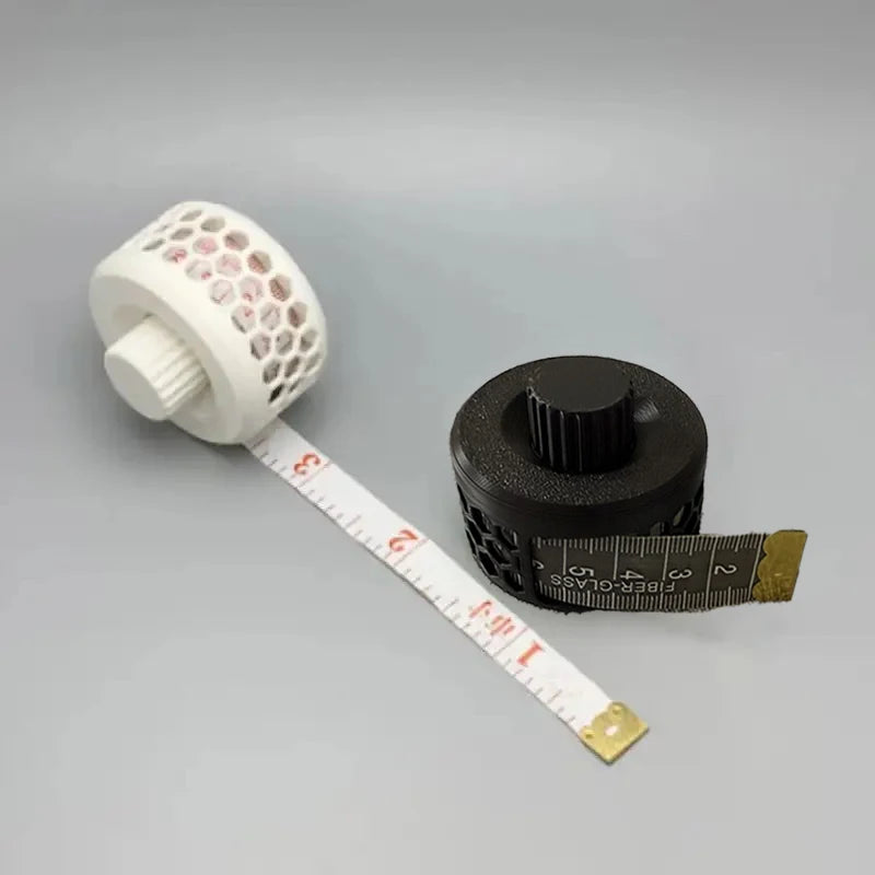 Sewing Tape Measure Storage Box Space-saving Home Office Supplies Qme