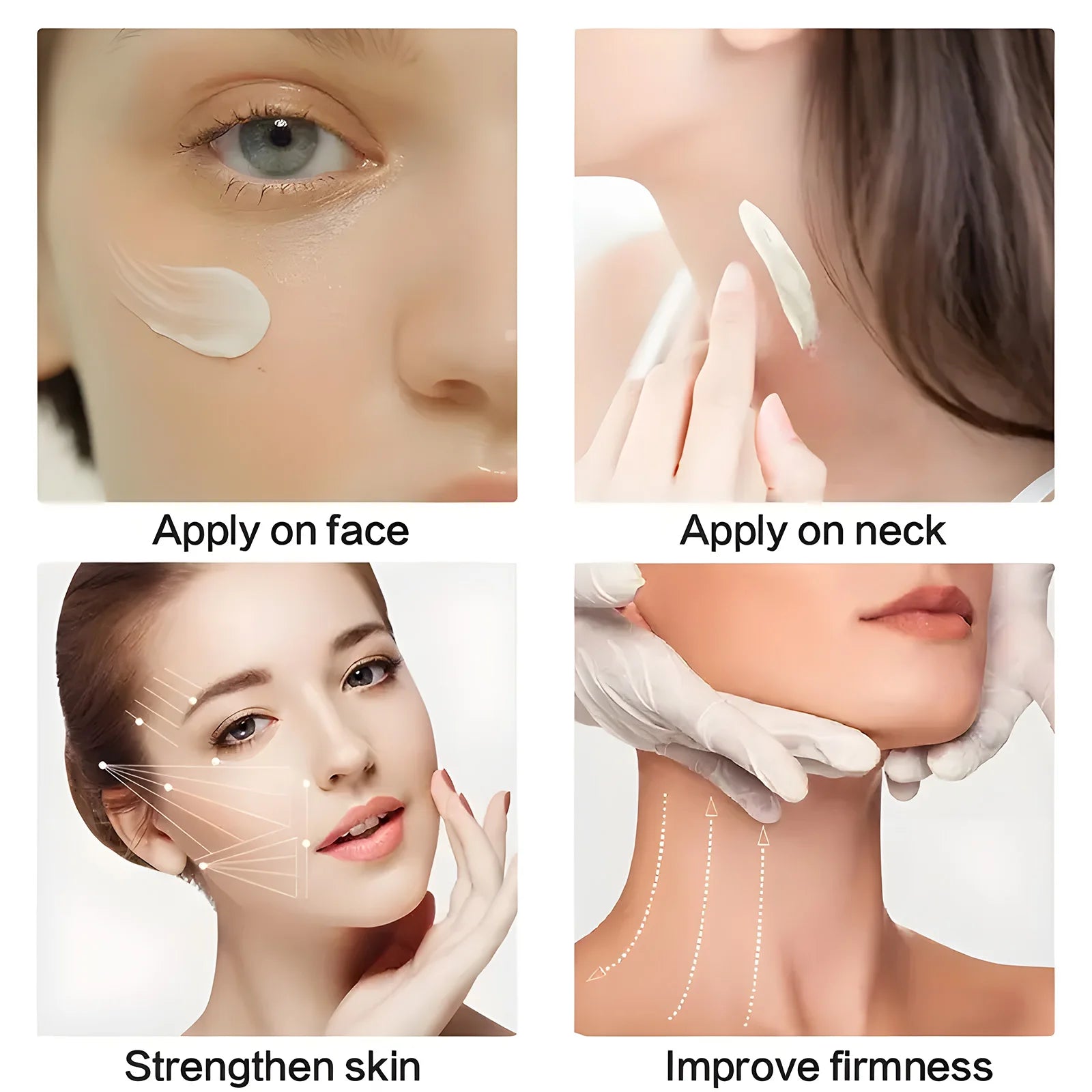 6 in 1 Face Cream Anti Wrinkle Reduce Facial Fine Lines Freckle Spot Removal Concealer Moisturizer Anti Freckle Face Cream Qme