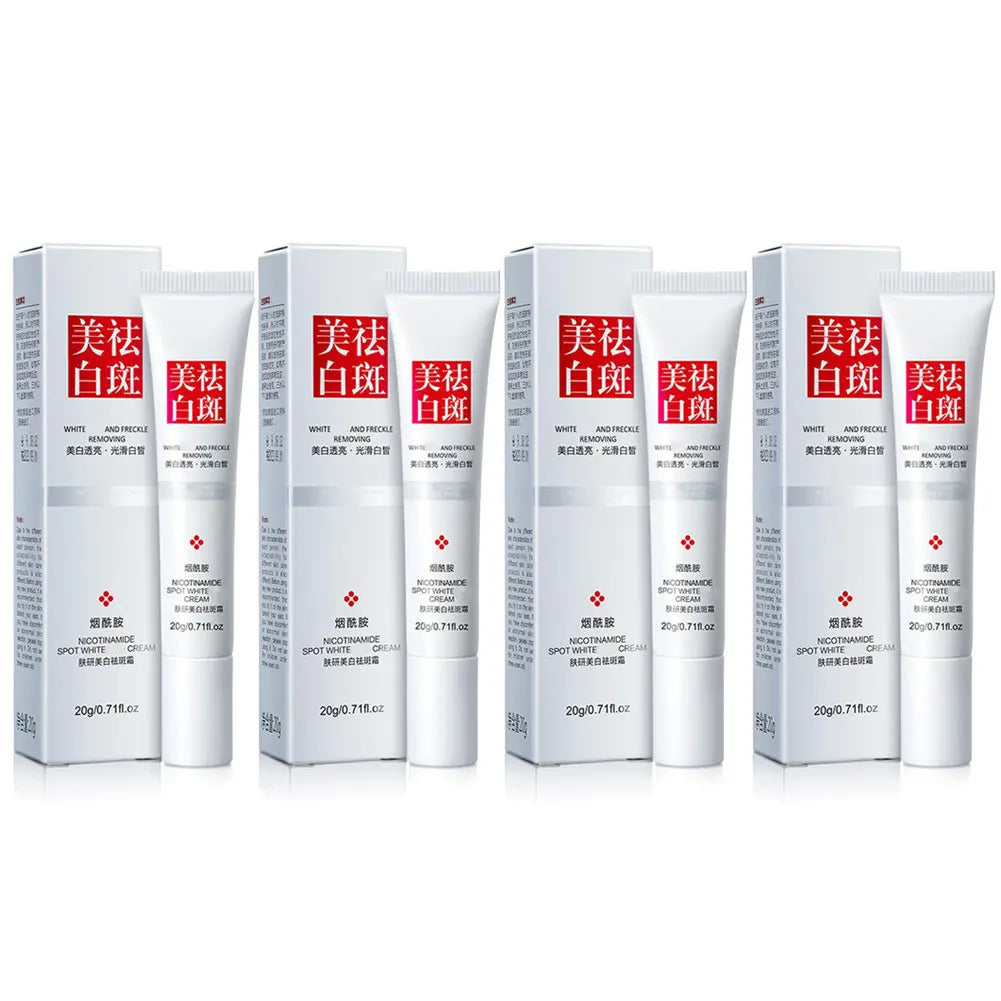 Whitening Cream Anti Freckle Face Remove Blackmelasma Dark Spot Acne Qme 20g x4