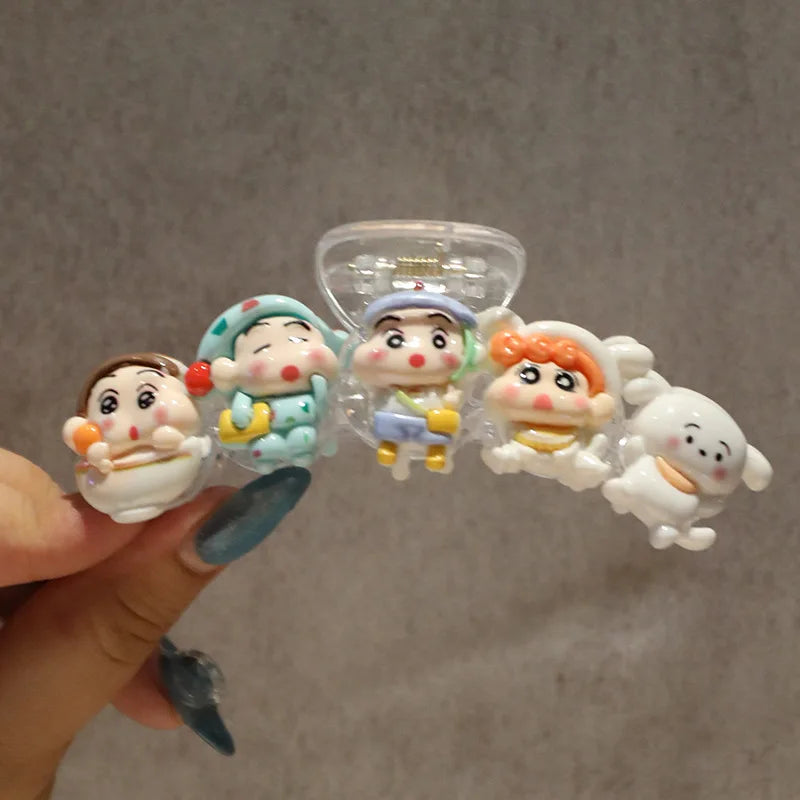 Hello Kitty Kuromi Handmade DIY Clips Student Hair Accessories Smooth Qme 9