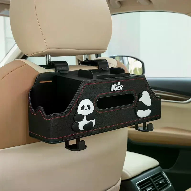 Sturdy Auto Organizer 1 Car Multifunctional Back Seat Storage Box Qme
